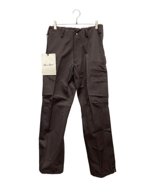 Omar Afridi（オマールアフリディ）Omar Afridi (オマールアフリディ) SIDE ZIPPED TROUSERS ブラウン サイズ:SIZE44の古着・服飾アイテム