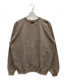 Omar Afridi（オマールアフリディ）の古着「SHABBY SWEATSHIRT」｜ブラウン