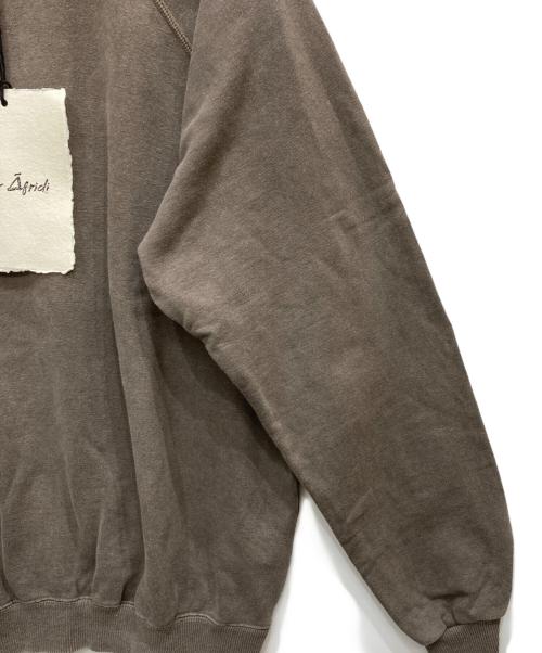 Omar Afridi（オマールアフリディ）Omar Afridi (オマールアフリディ) SHABBY SWEATSHIRT ブラウン サイズ:SIZE44の古着・服飾アイテム
