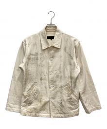 COMME des GARCONS HOMME（コムデギャルソン オム）の古着「ペイント加工ジャケット」｜ベージュ