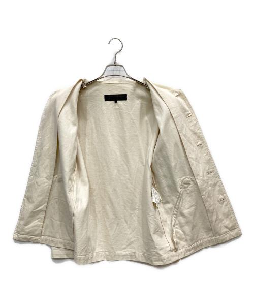 COMME des GARCONS HOMME（コムデギャルソン オム）COMME des GARCONS HOMME (コムデギャルソン オム) ペイント加工ジャケット ベージュ サイズ:Sの古着・服飾アイテム