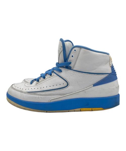 NIKE（ナイキ）NIKE (ナイキ) Air Jordan 2 Retro ホワイト×スカイブルー サイズ:27cmの古着・服飾アイテム