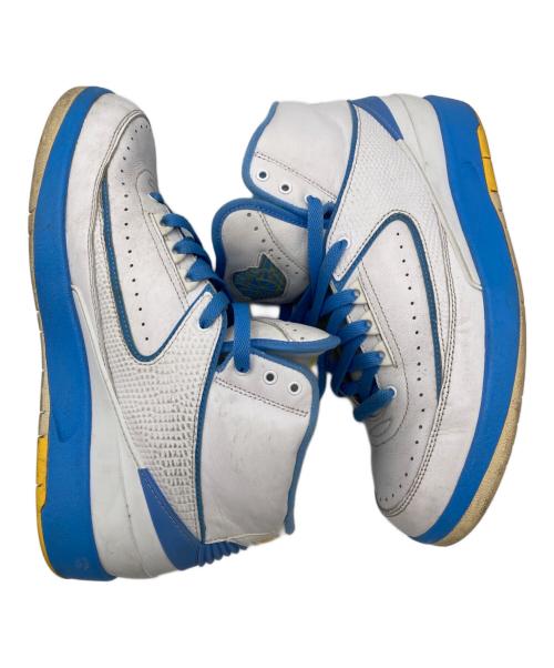 NIKE（ナイキ）NIKE (ナイキ) Air Jordan 2 Retro ホワイト×スカイブルー サイズ:27cmの古着・服飾アイテム