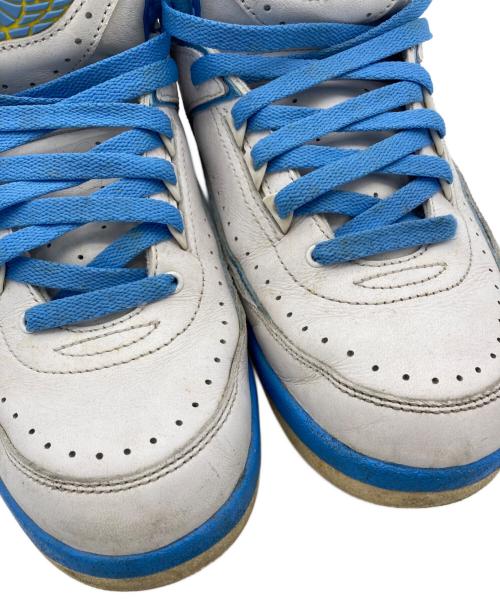 NIKE（ナイキ）NIKE (ナイキ) Air Jordan 2 Retro ホワイト×スカイブルー サイズ:27cmの古着・服飾アイテム