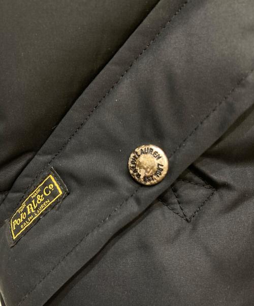 POLO RALPH LAUREN（ポロ・ラルフローレン）POLO RALPH LAUREN (ポロ・ラルフローレン) ダウンベスト ブラック サイズ:XSの古着・服飾アイテム