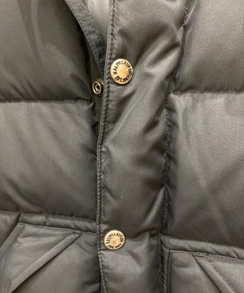 POLO RALPH LAUREN（ポロ・ラルフローレン）POLO RALPH LAUREN (ポロ・ラルフローレン) ダウンベスト ブラック サイズ:XSの古着・服飾アイテム