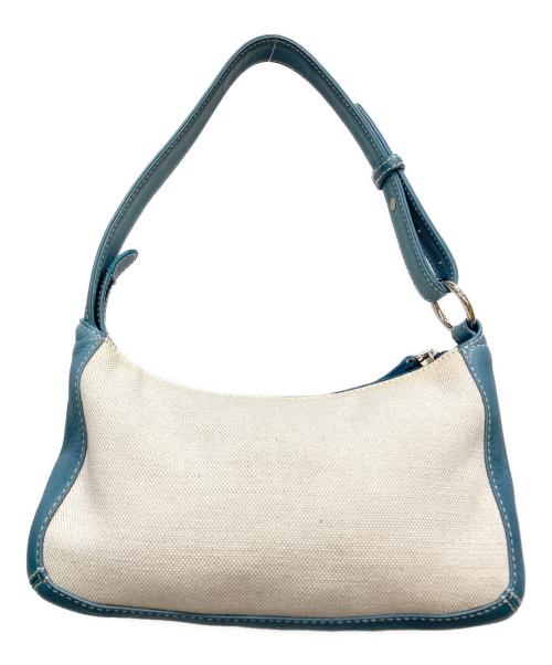LOEWE（ロエベ）LOEWE (ロエベ) スタッヅワンショルダーバッグ ブルーの古着・服飾アイテム