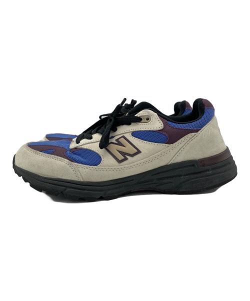 NEW BALANCE（ニューバランス）NEW BALANCE (ニューバランス) Aim Leon Dore (エメ レオン ドレ) スニーカー ネイビー×ベージュ サイズ:28cmの古着・服飾アイテム