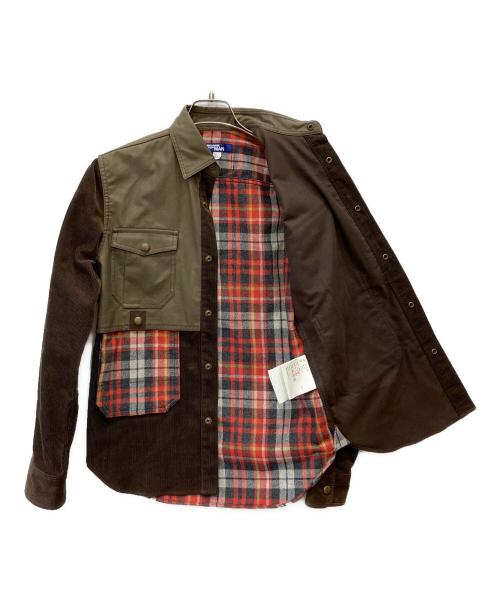 COMME des GARCONS JUNYA WATANABE MAN（コム デ ギャルソン ジュンヤ ワタナベ マン）COMME des GARCONS JUNYA WATANABE MAN (コム デ ギャルソン ジュンヤ ワタナベ マン) コーデュロイジャケット ブラウン サイズ:XSの古着・服飾アイテム