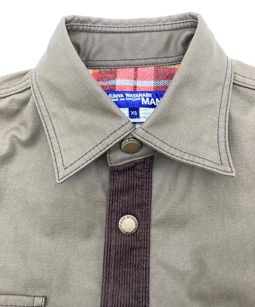 COMME des GARCONS JUNYA WATANABE MAN（コム デ ギャルソン ジュンヤ ワタナベ マン）COMME des GARCONS JUNYA WATANABE MAN (コム デ ギャルソン ジュンヤ ワタナベ マン) コーデュロイジャケット ブラウン サイズ:XSの古着・服飾アイテム