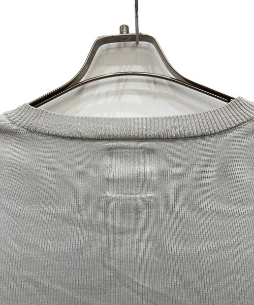 GDC（ジーディーシー）GDC (ジーディーシー) プリントニット グレー サイズ:Lの古着・服飾アイテム