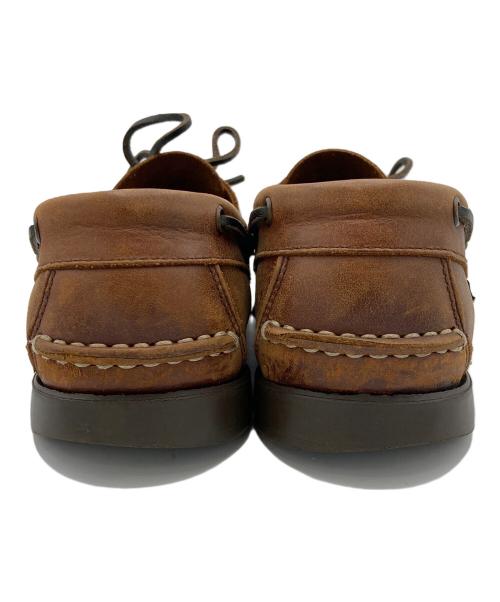 PARABOOT（パラブーツ）PARABOOT (パラブーツ) バースデッキシューズ ブラウン サイズ:25cmの古着・服飾アイテム