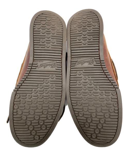 PARABOOT（パラブーツ）PARABOOT (パラブーツ) バースデッキシューズ ブラウン サイズ:25cmの古着・服飾アイテム