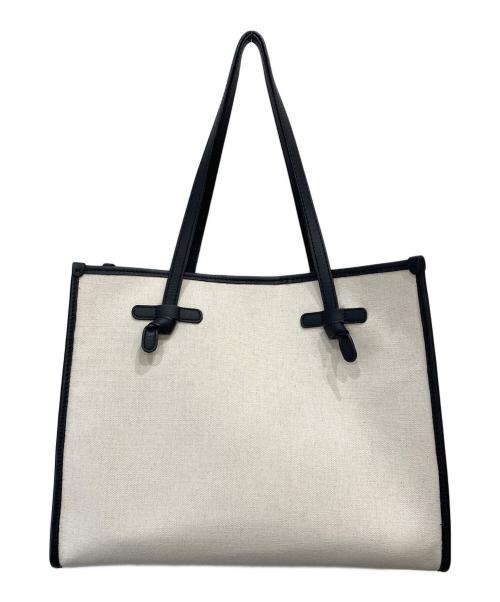 GIANNI CHIARINI（ジャンニ キアリーニ）GIANNI CHIARINI (ジャンニ キアリーニ) トートバッグ M アイボリーの古着・服飾アイテム