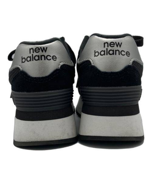 NEW BALANCE（ニューバランス）NEW BALANCE (ニューバランス) 厚底スニーカー ブラック サイズ:23㎝の古着・服飾アイテム