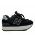 中古・古着 NEW BALANCE (ニューバランス) 厚底スニーカー ブラック サイズ:23㎝：9000円