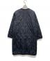 MACKINTOSH PHILOSOPHY (マッキントッシュ フィロソフィー) ノーカラーキルティングロングコート ブラック サイズ:M：18000円