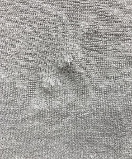 BEARDSLEY（ビアズリー）BEARDSLEY (ビアズリー) サークル刺繍ニット グレー サイズ:freeの古着・服飾アイテム