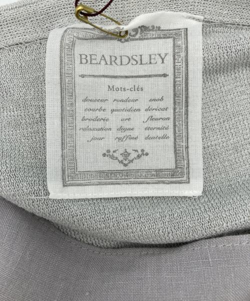 BEARDSLEY（ビアズリー）BEARDSLEY (ビアズリー) サークル刺繍ニット グレー サイズ:freeの古着・服飾アイテム