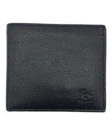 IL BISONTE（イル ビゾンテ）の古着「2つ折り財布」｜ブラック