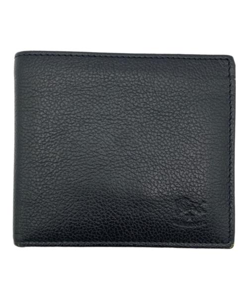IL BISONTE（イル ビゾンテ）IL BISONTE (イル ビゾンテ) 2つ折り財布 ブラックの古着・服飾アイテム