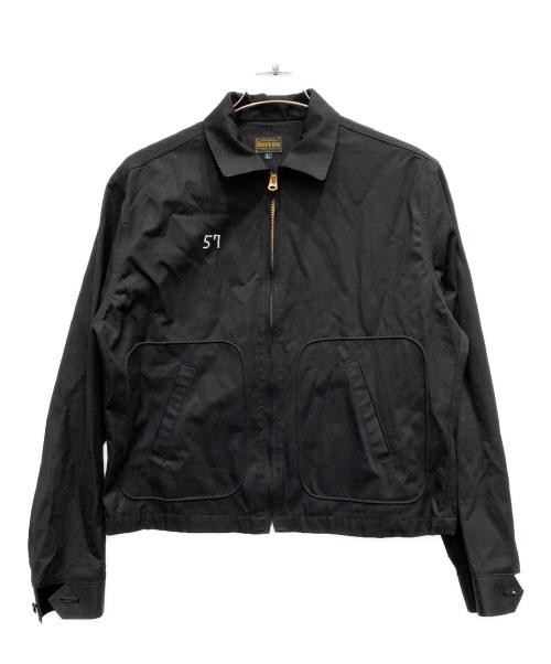 THE GROOVIN HIGH（ザ グルービン ハイ）THE GROOVIN HIGH (ザ グルービン ハイ) Vintage Style skull Embroidered Jacket ブラック サイズ:Ⅼの古着・服飾アイテム