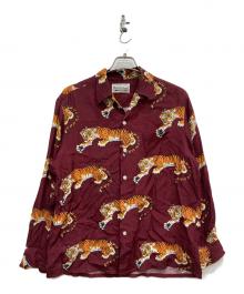 WACKO MARIA（ワコマリア）の古着「TIM LEHI L/S HAWAIIAN SHIRT」｜バーガンディー