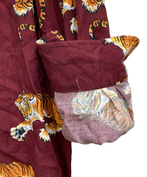 WACKO MARIA（ワコマリア）WACKO MARIA (ワコマリア) TIM LEHI L/S HAWAIIAN SHIRT バーガンディー サイズ:Mの古着・服飾アイテム