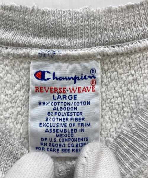 Champion（チャンピオン）Champion (チャンピオン) リバースウィーブスウェット グレー サイズ:Ⅼの古着・服飾アイテム