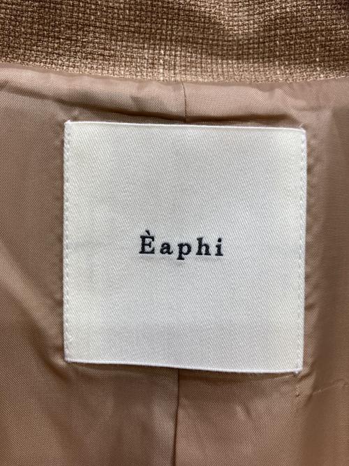 Eaphi（エフィ）Eaphi (エフィ) テーラードジャケット ベージュ サイズ:free 未使用品の古着・服飾アイテム