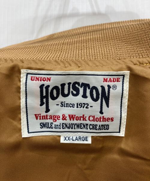 HOUSTON（ヒューストン）HOUSTON (ヒューストン) スタジャン イエロー サイズ:XXLの古着・服飾アイテム
