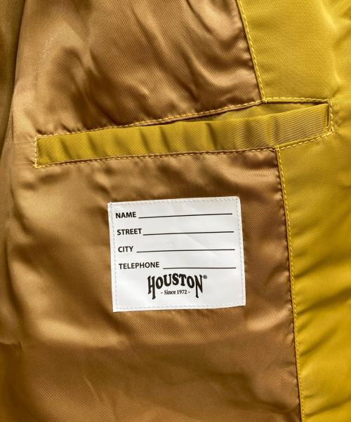 HOUSTON（ヒューストン）HOUSTON (ヒューストン) スタジャン イエロー サイズ:XXLの古着・服飾アイテム