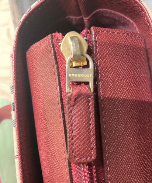 BURBERRY（バーバリー）BURBERRY (バーバリー) ノヴァチェックハンドバッグの古着・服飾アイテム