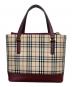 BURBERRY (バーバリー) ノヴァチェックハンドバッグ：50000円