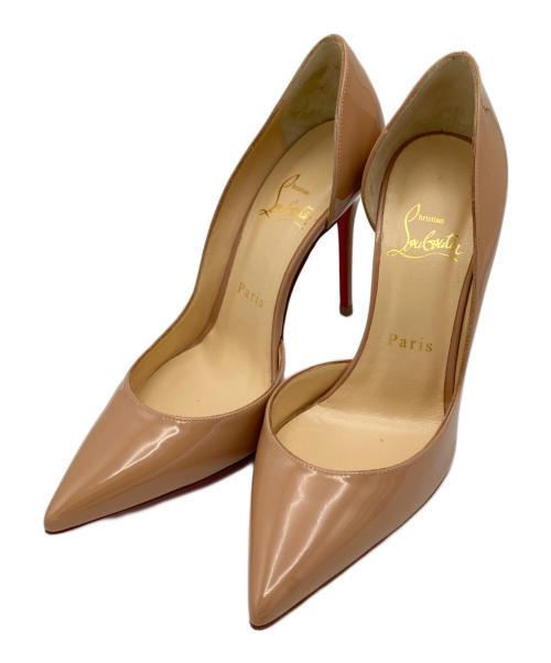 Christian Louboutin（クリスチャン・ルブタン）Christian Louboutin (クリスチャン・ルブタン) ヒールパンプス ベージュ サイズ:23㎝の古着・服飾アイテム