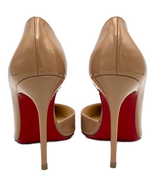 Christian Louboutin（クリスチャン・ルブタン）Christian Louboutin (クリスチャン・ルブタン) ヒールパンプス ベージュ サイズ:23㎝の古着・服飾アイテム