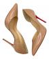 中古・古着 Christian Louboutin (クリスチャン・ルブタン) ヒールパンプス ベージュ サイズ:23㎝：8000円