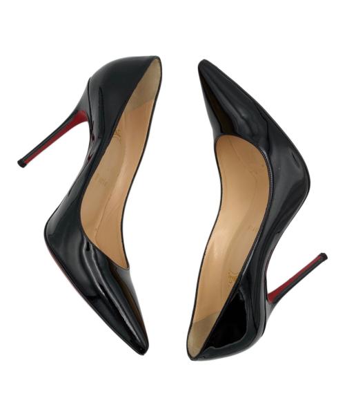 Christian Louboutin（クリスチャン・ルブタン）Christian Louboutin (クリスチャン・ルブタン) ヒールパンプス ブラック サイズ:23.5cmの古着・服飾アイテム