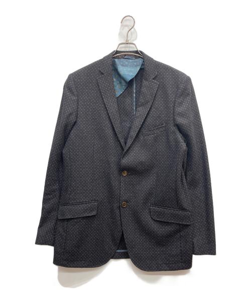 ETRO（エトロ）ETRO (エトロ) カシミヤ混ウールテーラードジャケット ブラウン サイズ:不明の古着・服飾アイテム