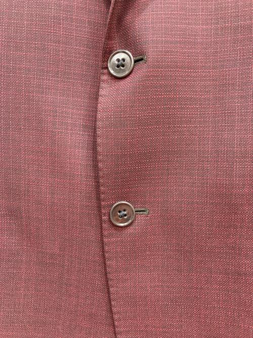 EMPORIO ARMANI（エンポリオ アルマーニ）EMPORIO ARMANI (エンポリオ アルマーニ) ウールテーラードジャケット パープル サイズ:01の古着・服飾アイテム