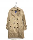 BURBERRY BLUE LABELバーバリー ブルー レーベル）の古着「トレンチコート」｜ベージュ