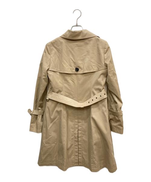 BURBERRY BLUE LABEL（バーバリー ブルー レーベル）BURBERRY BLUE LABEL (バーバリー ブルー レーベル) トレンチコート ベージュ サイズ:Ｍの古着・服飾アイテム