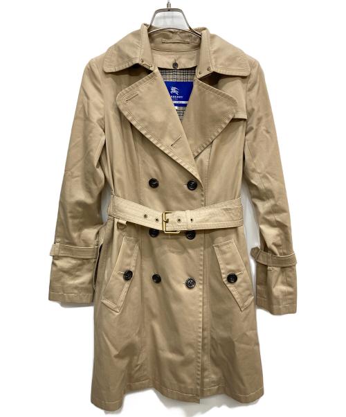 BURBERRY BLUE LABEL（バーバリー ブルー レーベル）BURBERRY BLUE LABEL (バーバリー ブルー レーベル) トレンチコート ベージュ サイズ:Ｍの古着・服飾アイテム