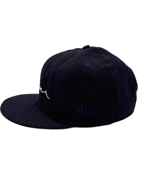 SUPREME（シュプリーム）Supreme (シュプリーム) New Era (ニューエラ) CLASSIC SCRIPT CAP ネイビーの古着・服飾アイテム