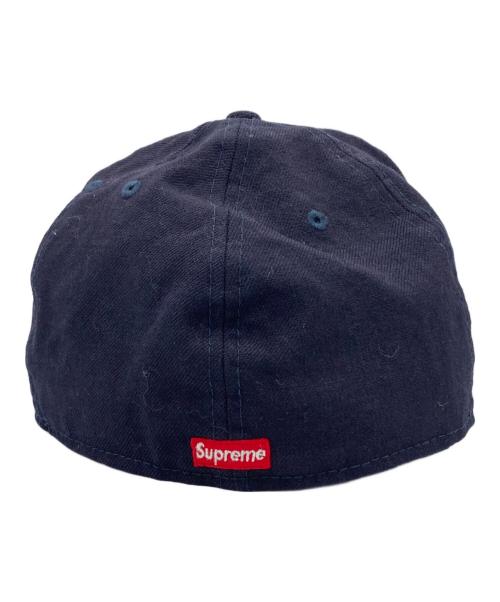 SUPREME（シュプリーム）Supreme (シュプリーム) New Era (ニューエラ) CLASSIC SCRIPT CAP ネイビーの古着・服飾アイテム
