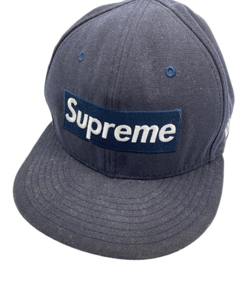 SUPREME（シュプリーム）Supreme (シュプリーム) New Era (ニューエラ) Gore-Tex Box Logo Cap ネイビーの古着・服飾アイテム