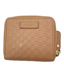 GUCCI（グッチ）の古着「2つ折り財布」｜ベージュ