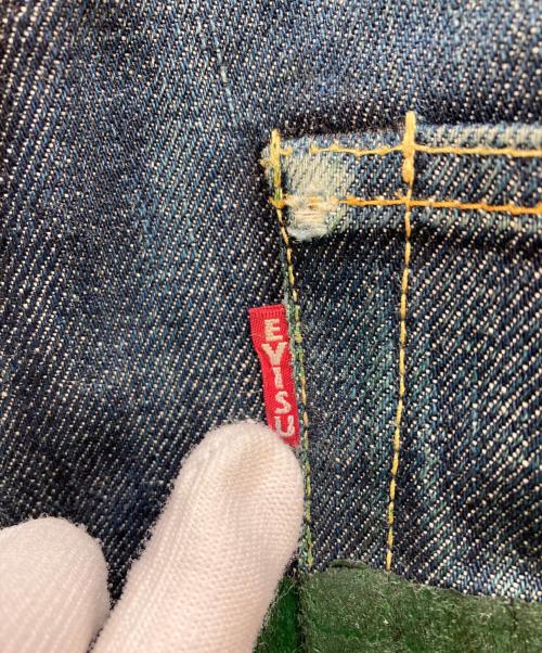 EVISU（エヴィス）EVISU (エヴィス) ビックカモメペイントデニムパンツ インディゴ サイズ:SIZE 32×32の古着・服飾アイテム