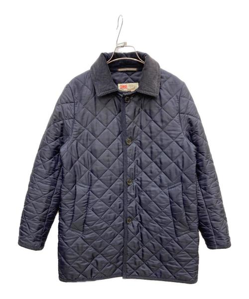 Traditional Weatherwear（トラディショナルウェザーウェア）Traditional Weatherwear (トラディショナルウェザーウェア) キルティングコート ネイビー サイズ:SIZE36の古着・服飾アイテム