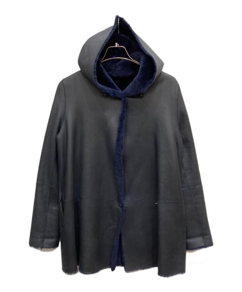 theory（セオリー）theory (セオリー) ムートンコート ブラック サイズ:Sの古着・服飾アイテム